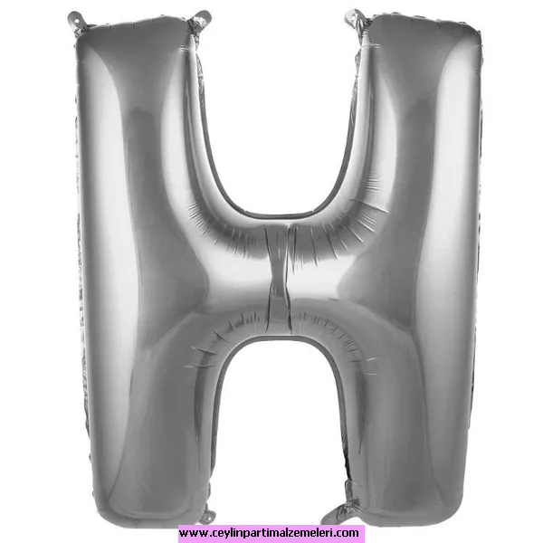 H Gümüş Folyo Balon